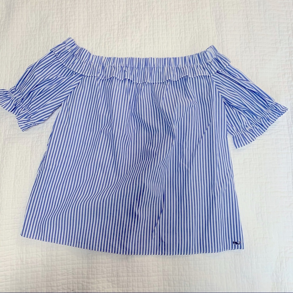 🚫DONATED🚫 NWT Vineyard Vines x Target off shoulder top